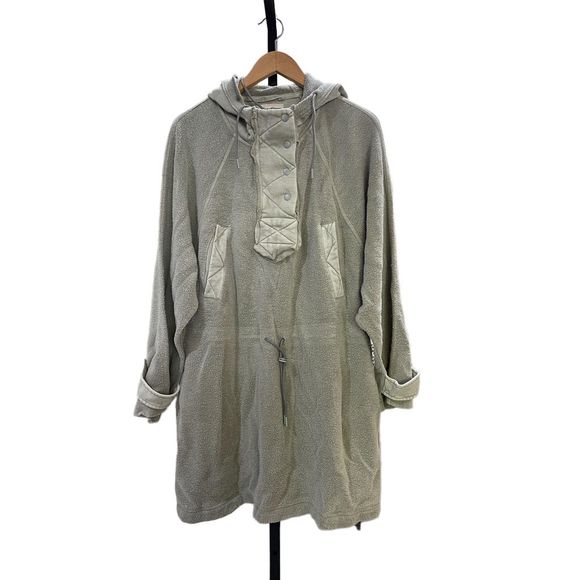 Free People Jacket Hood Pullover Sadie Surplus Knit We The Free Stone sz… - Picture 4 of 6